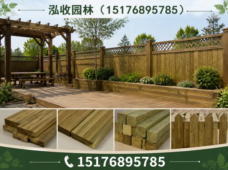 合肥防腐木凉亭展示图